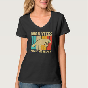 Cute Manatee For Men Women Sea Cow Dugong Manatee T-Shirt