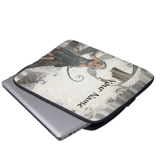 Cute manga fairy laptop sleeve