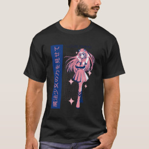 Cute Manga Girl Anime T-Shirt