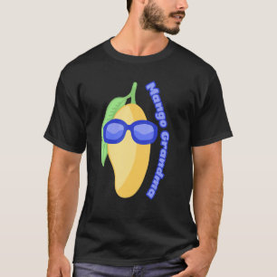 Cute Mango Grandma Family Fruit Wearing Sunglasses T-Shirt