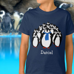 Cute Marching Penguins T-Shirt