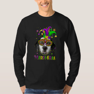 Cute Mardi Gras Carnival Dalmatian Dog Mardi Gras T-Shirt