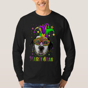 Cute Mardi Gras Carnival Dalmatian Dog Mardi Gras T-Shirt
