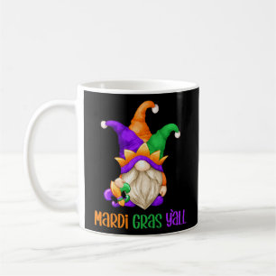 Cute Mardi Gras Gnome For Teacher Yellow Mardi Gr Coffee Mug