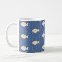 Cute Marine Sea Fishes Aquatic Nautical Stylish
