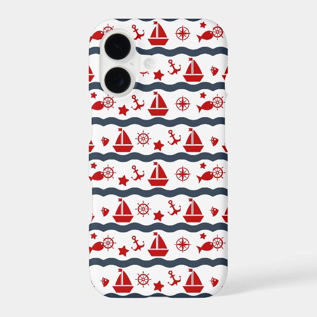 Cute Maritime Pattern (Back)