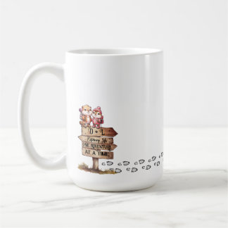 Cute Marmot Outdoorsy Couple Adventure Hiking Coffee Mug