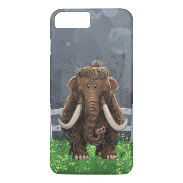 Cute Mastodon Case-Mate iPhone Case (Back)