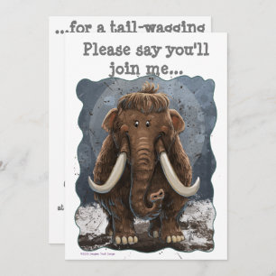 Cute Mastodon Invitation