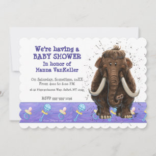 Cute Mastodon Invitation
