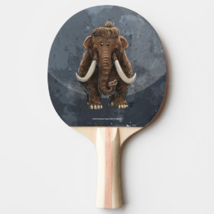Cute Mastodon Ping Pong Paddle