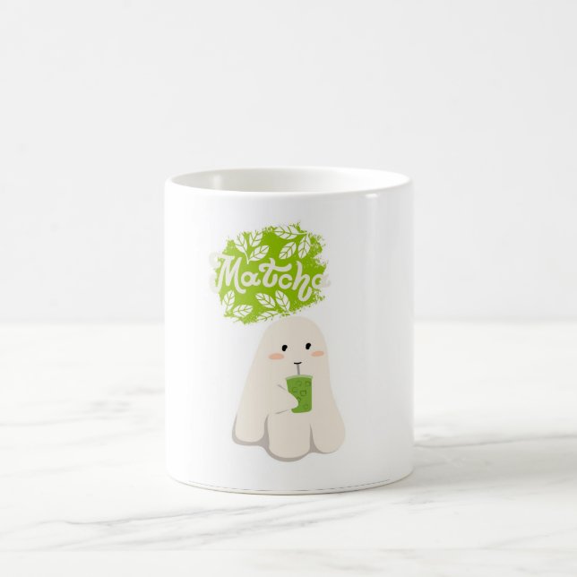 Cute matcha mug (Center)