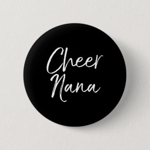Cute Matching Family Cheerleader Grandma Gift Chee 6 Cm Round Badge