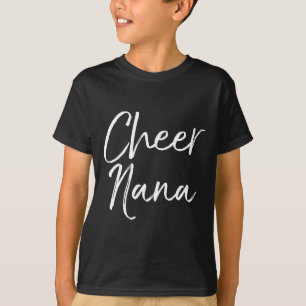 Cute Matching Family Cheerleader Grandma Gift Chee T-Shirt