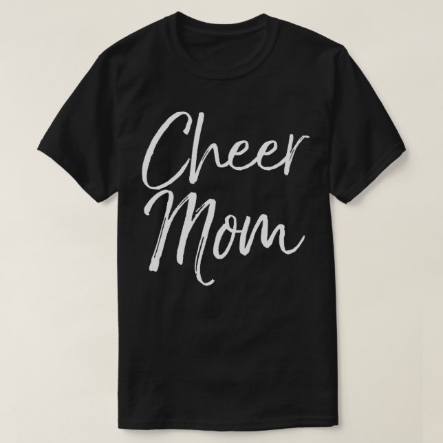 Cute Matching Family Cheerleader Mother Gift Cheer T-Shirt (Design Front)