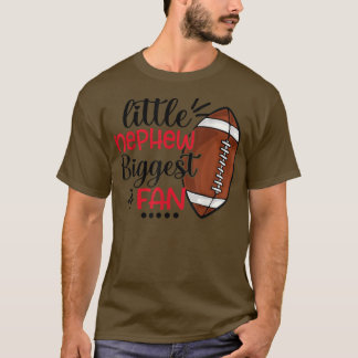 Cute Matching Football Family Little Nephew Bigges T-Shirt