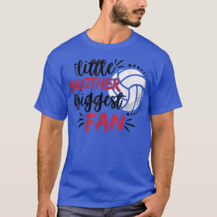 Cute Matching Volleyball Family Little Brother Big T-Shirt
