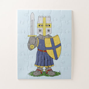 Cute Mediaeval Knight Jigsaw Puzzle