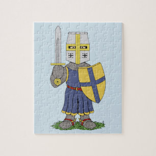 Cute Mediaeval Knight Jigsaw Puzzle