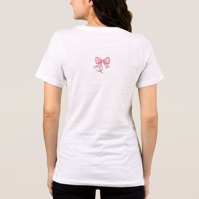 Cute Medical Student Gift Tri-Blend Shirt (Back)