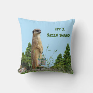 Cute Meerkat animal - Cushion