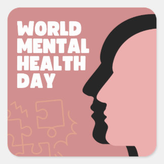 Cute Mental Health Sticker | one day at a time