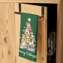 Cute Meowy Catmas Cats Christmas Tree Custom