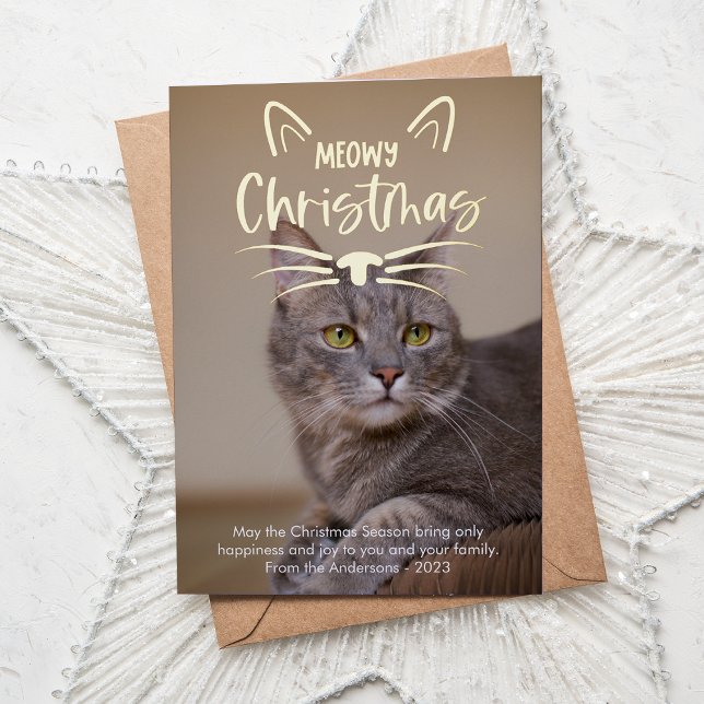 Cute Meowy Christmas Photo (Creator Uploaded)