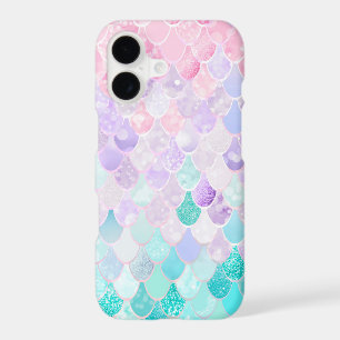 Cute Mermaid Apple iphone case, pink, purple, teal