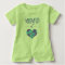 Cute Mermaid at Heart Baby Bodysuit