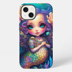 Cute Mermaid Fantasy Art iPhone 13 Case