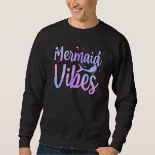 Cute Mermaid For Women Girls Mythical Creature Mer Sweatshirt