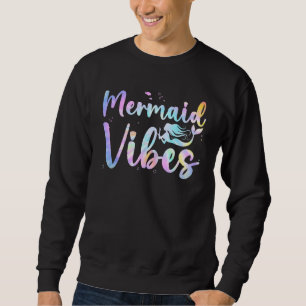Cute Mermaid For Women Girls Mythical Creature Mer Sweatshirt