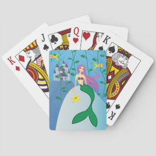Cute Mermaid Playing Cards