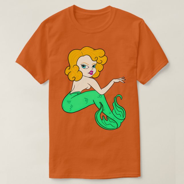 Cute mermaid T-Shirt (Design Front)
