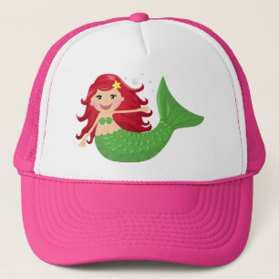 Cute Mermaid Trucker Hat