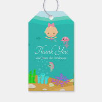 Cute Mermaid Under the Sea Girl Baby Shower