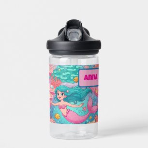 Cute Mermaid Water Bottle