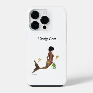 Cute Mermaid With Seahorses Cell Phone Case