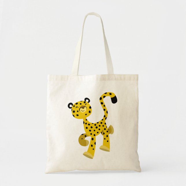 Cute Merry Cartoon Cheetah Bag (Front)