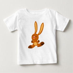 Cute Merry Cartoon Rabbit Baby T-Shirt