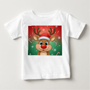 "Cute Merry Christmas Baby T-Shirt – Adorable Holi