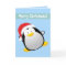 Cute Merry Christmas Cartoon Santa Penguin