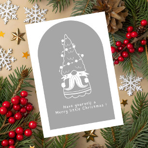 Cute Merry Christmas Greeting Card
