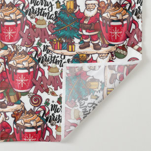 Cute  Merry Christmas – Holiday Festive Tapestry