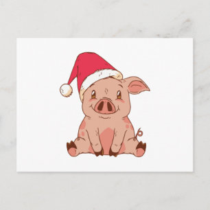 Cute Merry Christmas Postcard