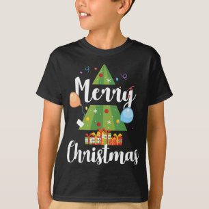 Cute Merry Christmas Tree Funny Xmas Tree T-Shirt