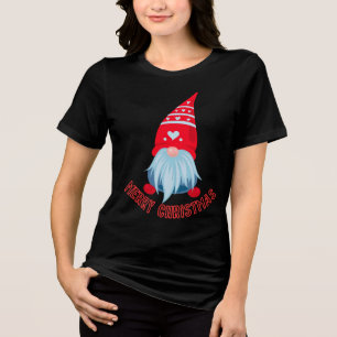 Cute Merry Christmas Women's Tri-blend T-Shirt Shirt