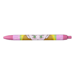 Cute Merry Pink Blue Ink Pen