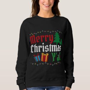 Cute Merry Xmas Y'all Ugly Christmas Sweater